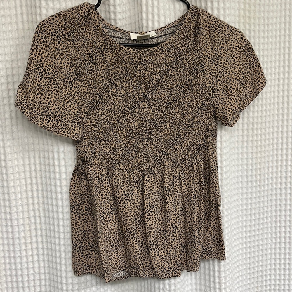 Cheetah Crop Top